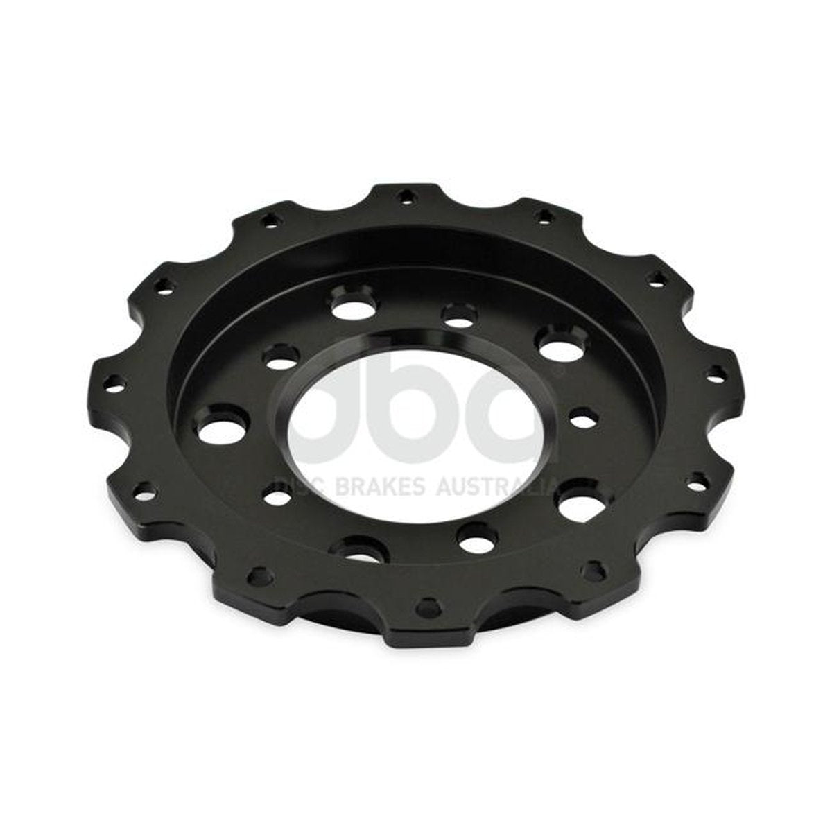 DBA T3 5000 Aluminium Hat Black Brake Rotor Front DBA52880.2BLK