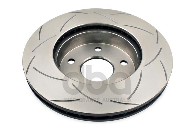 DBA T2 4x4 Slotted Brake Rotor Pair 305mm Front DBA540S