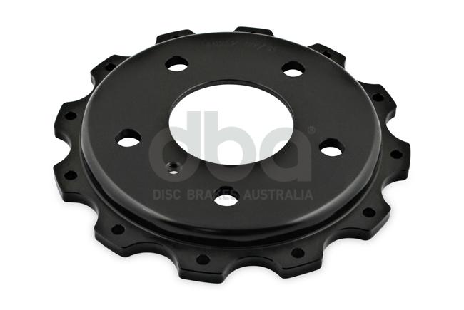 DBA T3 5000 Aluminium Hat Black Brake Rotor Front DBA5600.2BLK