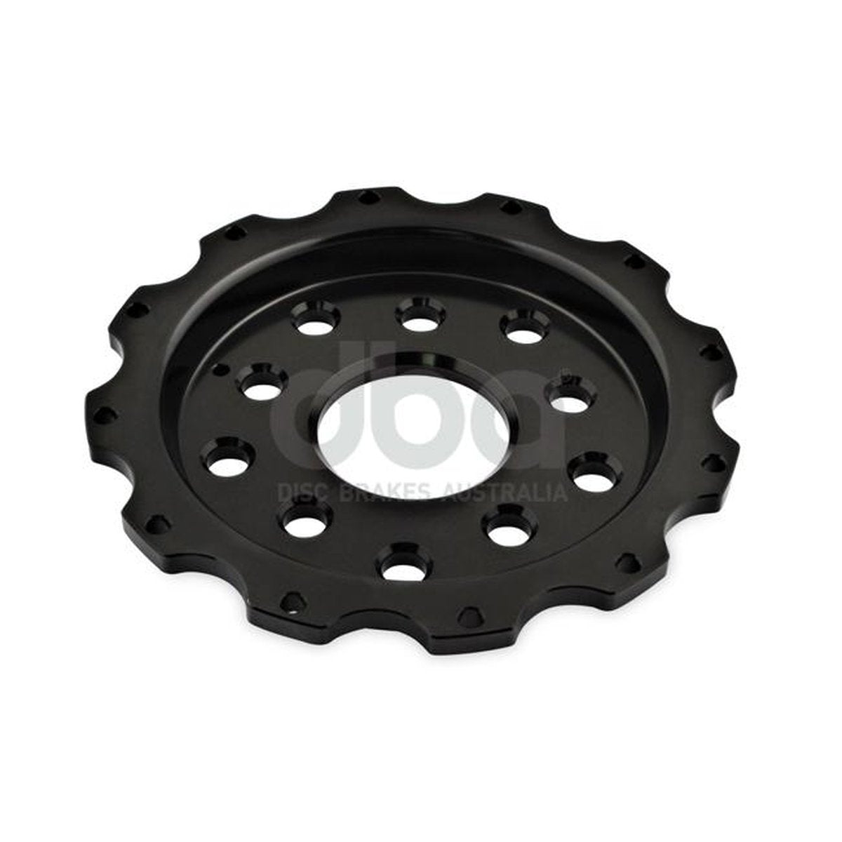 DBA T3 5000 Aluminium Hat Black Brake Rotor Front DBA5654-10.2BLK