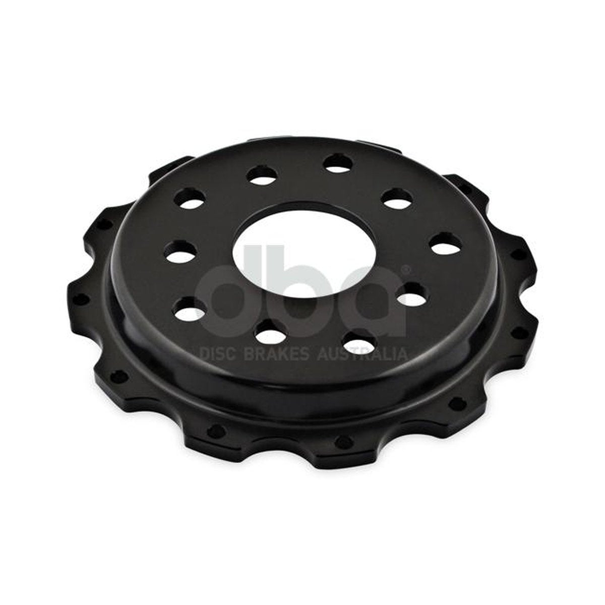 DBA T3 5000 Aluminium Hat Black Brake Rotor Front DBA5654-10.2BLK