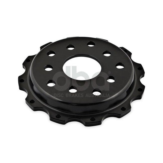 DBA T3 5000 Aluminium Hat Black Brake Rotor Front DBA5654-10.2BLK