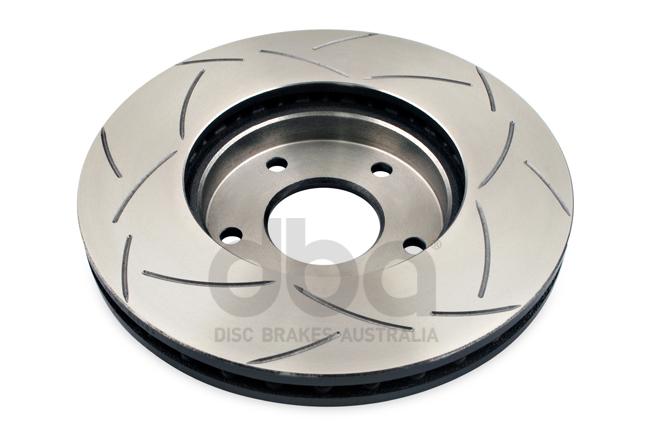 DBA T2 4x4 Slotted Brake Rotor Pair 279mm Front DBA573S