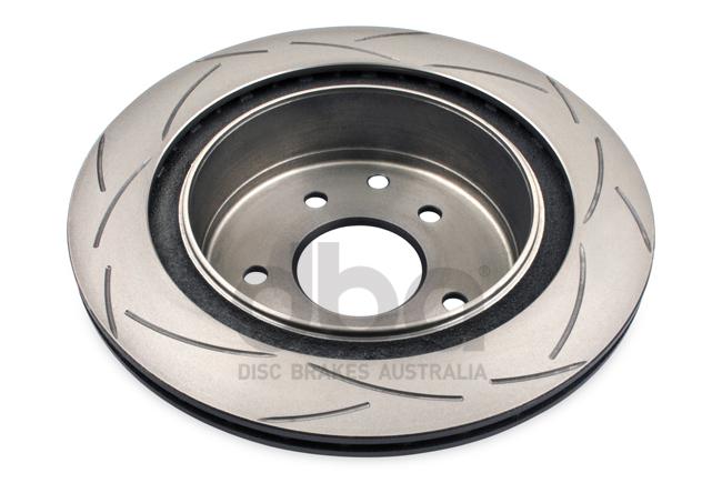DBA T2 4x4 Slotted Brake Rotor Single 292mm Rear DBA574S