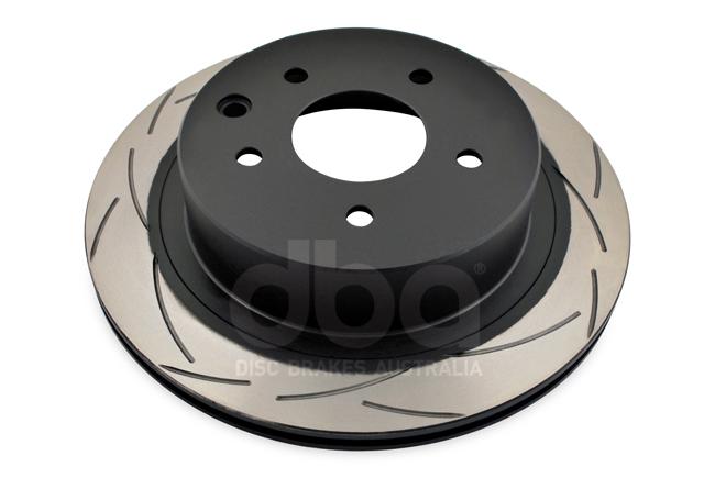 DBA T2 4x4 Slotted Brake Rotor Pair 292mm Rear DBA574S