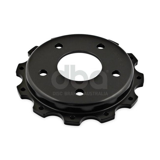 DBA T3 5000 Aluminium Hat Black Brake Rotor Front DBA5928.2BLK