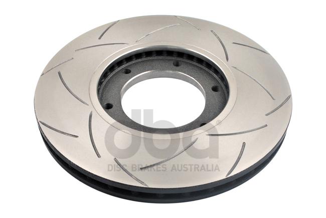 DBA T2 4x4 Slotted Brake Rotor Pair 306mm Front DBA623S