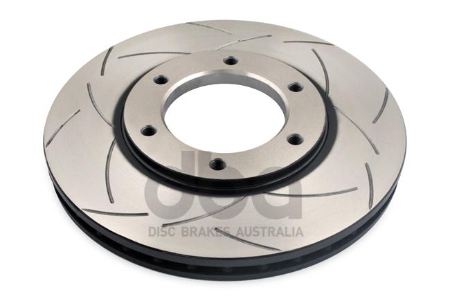 DBA T2 4x4 Slotted Brake Rotor Single 306mm Front DBA623S