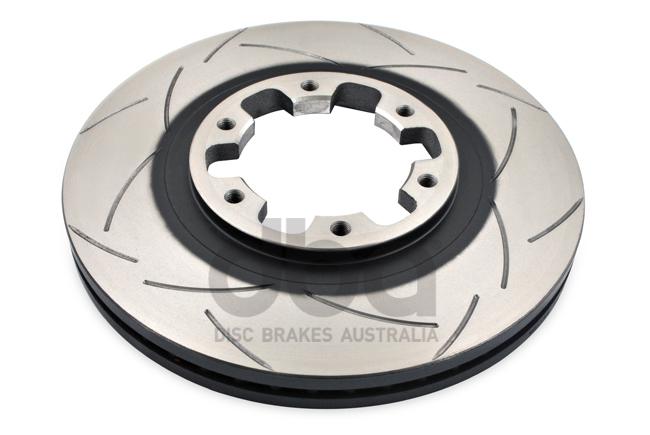 DBA T2 4x4 Slotted Brake Rotor Pair 299mm Front DBA629S