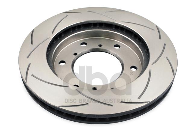 DBA T2 4x4 Slotted Brake Rotor Pair 289mm Front DBA660S