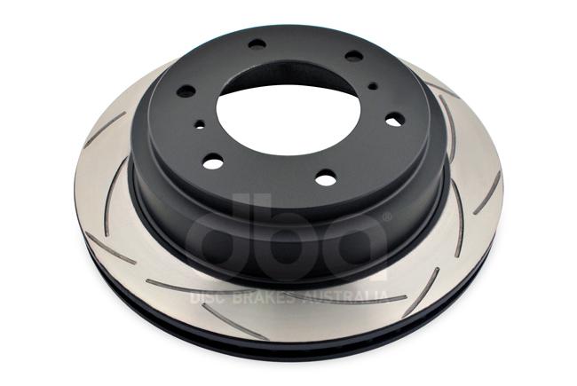 DBA T2 4x4 Slotted Brake Rotor Single 300mm Rear DBA661S