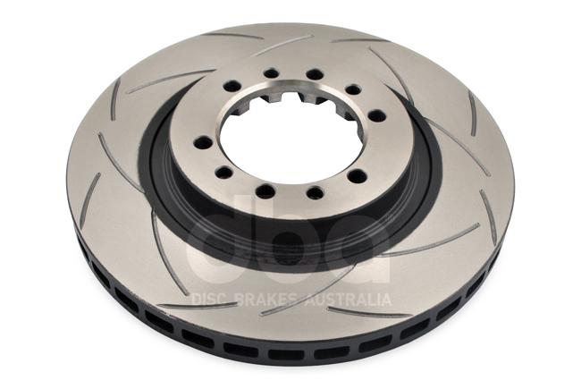 DBA T2 4x4 Slotted Brake Rotor Pair 276mm Front DBA663S