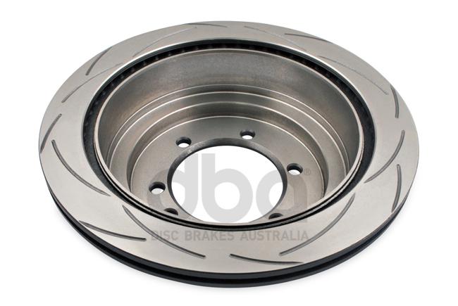 DBA T2 4x4 Slotted Brake Rotor Single 330mm Rear DBA699S