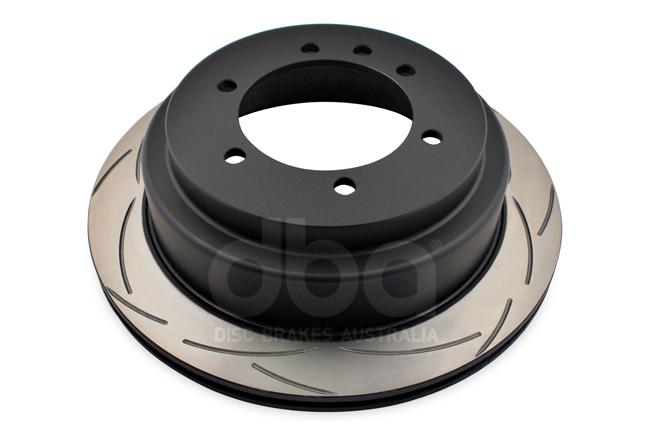 DBA T2 4x4 Slotted Brake Rotor Single 330mm Rear DBA699S