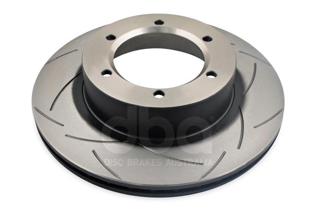 DBA T2 4x4 Slotted Brake Rotor Pair 289mm Front DBA780S