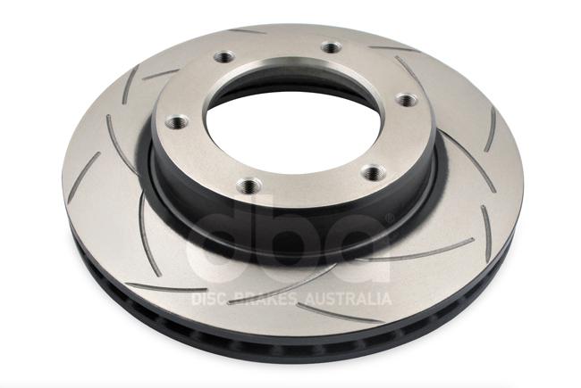 DBA T2 4x4 Slotted Brake Rotor Pair 286mm Front DBA782S