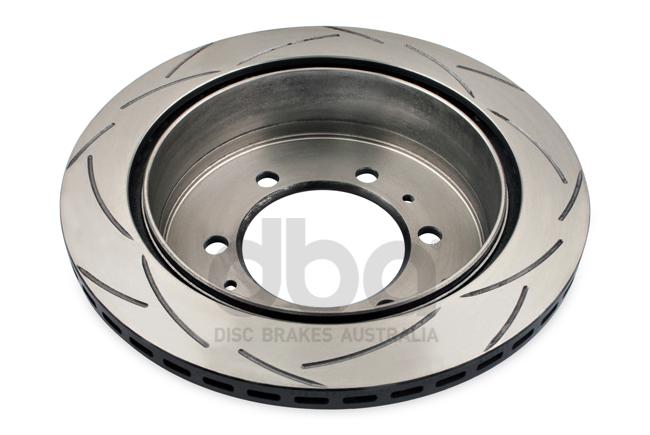 DBA T2 4x4 Slotted Brake Rotor Pair 312mm Rear DBA787S