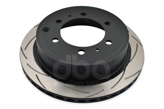 DBA T2 4x4 Slotted Brake Rotor Pair 312mm Rear DBA787S