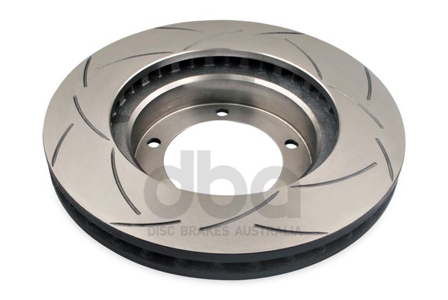 DBA T2 4x4 Slotted Brake Rotor Pair 322mm Front DBA790S
