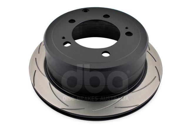 DBA T2 4x4 Slotted Brake Rotor Pair 335mm Rear DBA791S