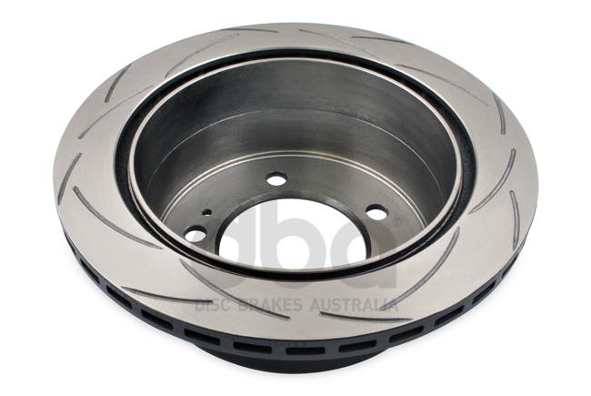 DBA T2 4x4 Slotted Brake Rotor Pair 312mm Rear DBA794S