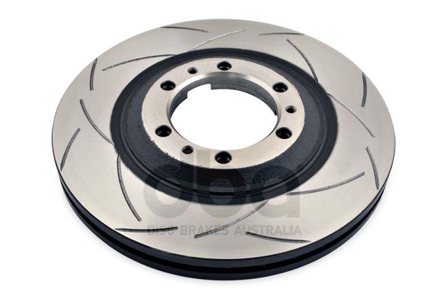 DBA T2 4x4 Slotted Brake Rotor Single 280mm Front DBA840S