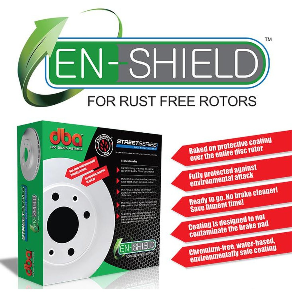 DBA En-Shield Brake Rotor Single 350mm Rear DBA2628E