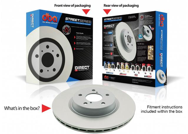 DBA Standard Brake Rotor Single Front DBA2568