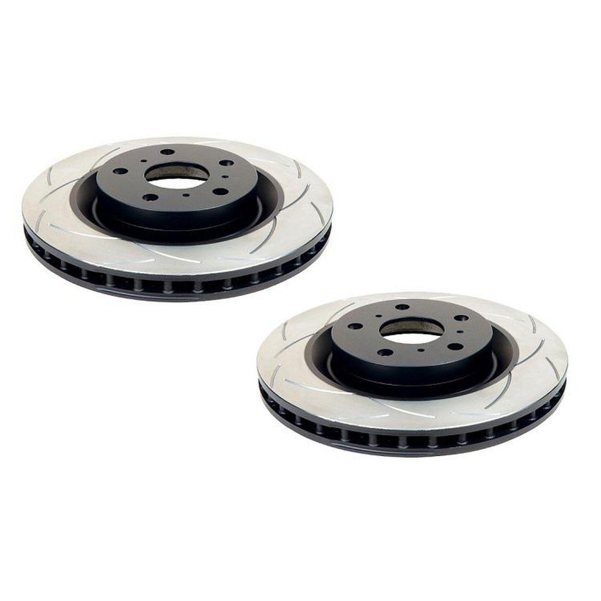 DBA T2 Slotted Brake Rotor Pair 256mm Front DBA446S