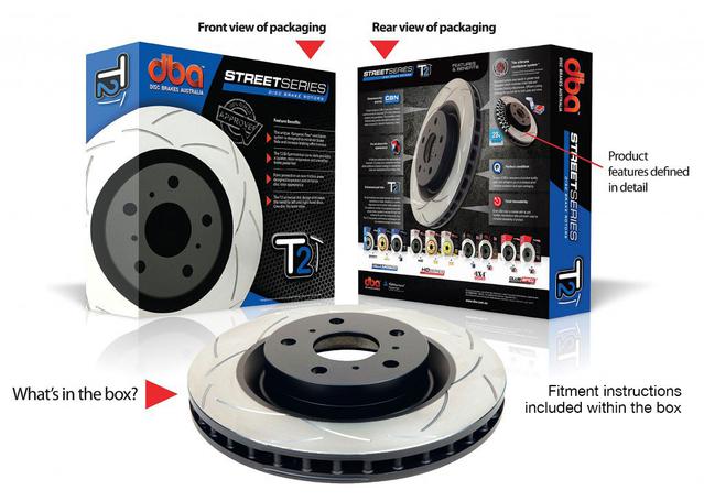 DBA T2 Slotted Brake Rotor Single 297mm Front DBA3552S