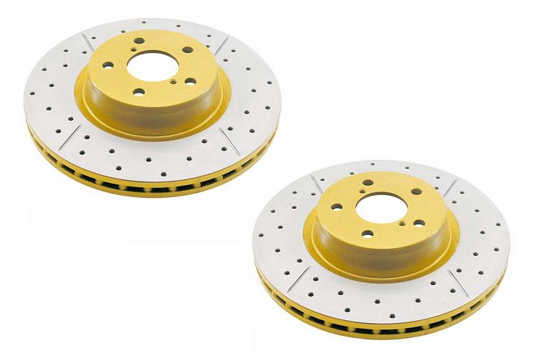 DBA X-Gold Brake Rotor Pair 289mm Front DBA780X