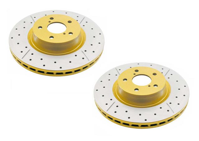 DBA X-Gold Brake Rotor Pair 279mm Rear DBA036X