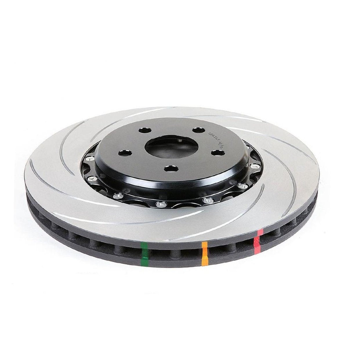 DBA T3 5000 Slotted 2Pc Brake Rotor 334mm Front LH DBA52828BLKLS