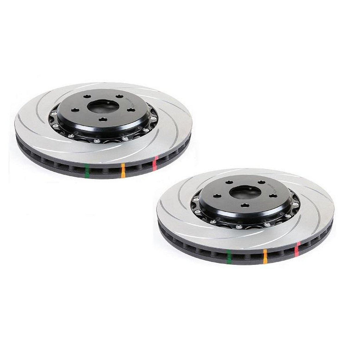 DBA T3 5000 Slotted 2Pc Brake Rotor Pair 370mm Front DBA52842SLVS
