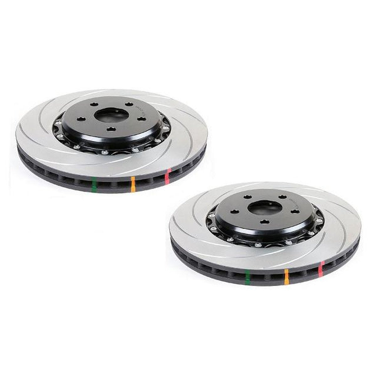 DBA T3 5000 Slotted 2Pc Brake Rotor Pair 355mm DBA52075BLKS