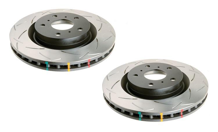 DBA T3 4000 Performance Slotted Brake Rotor Pair 322mm Front DBA42107S