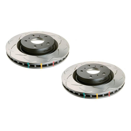 DBA T3 4000 Performance Slotted Brake Rotor Pair 286mm Rear DBA42807S