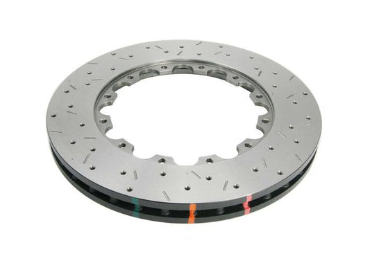 DBA XD 5000 Drilled Dimpled Replacement Wave Brake Rotor Single 390mm Front DBA53000.1WXD