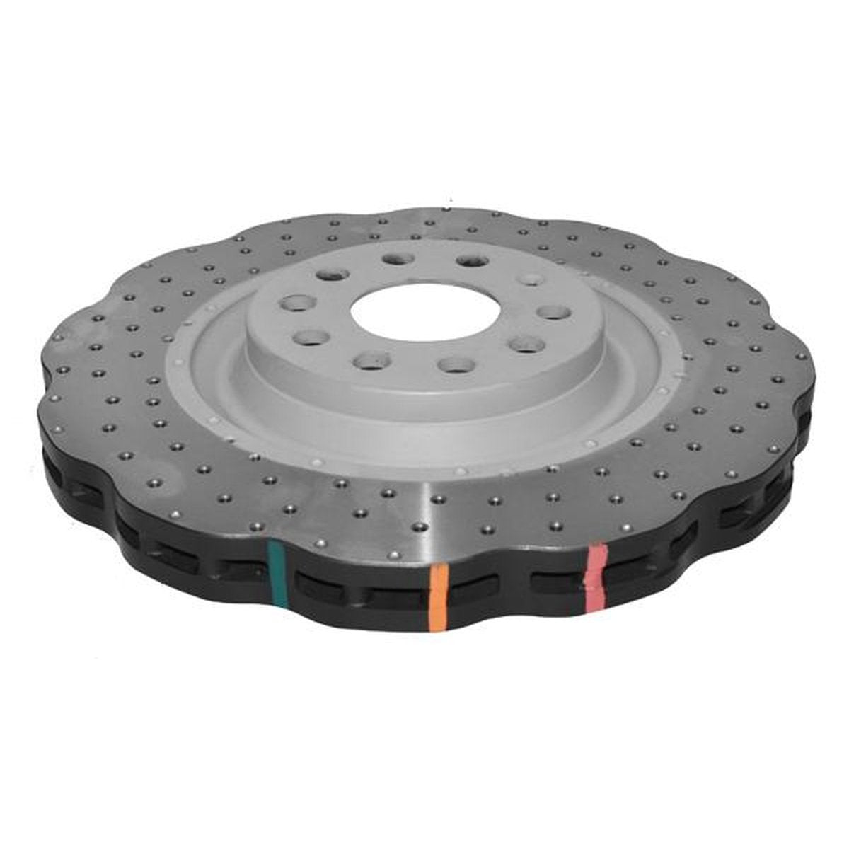 DBA XD 4000 Drilled Dimpled Wave Brake Rotor Pair 310mm Rear DBA42809WXD
