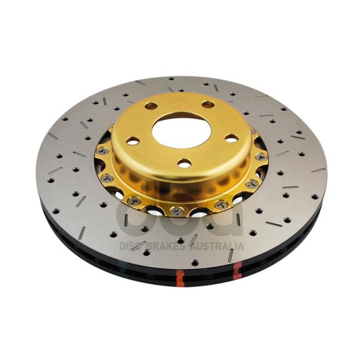 DBA HD 5000 Drilled Slotted 2Pc Brake Rotor Single 295mm Front DBA5010GLDXS