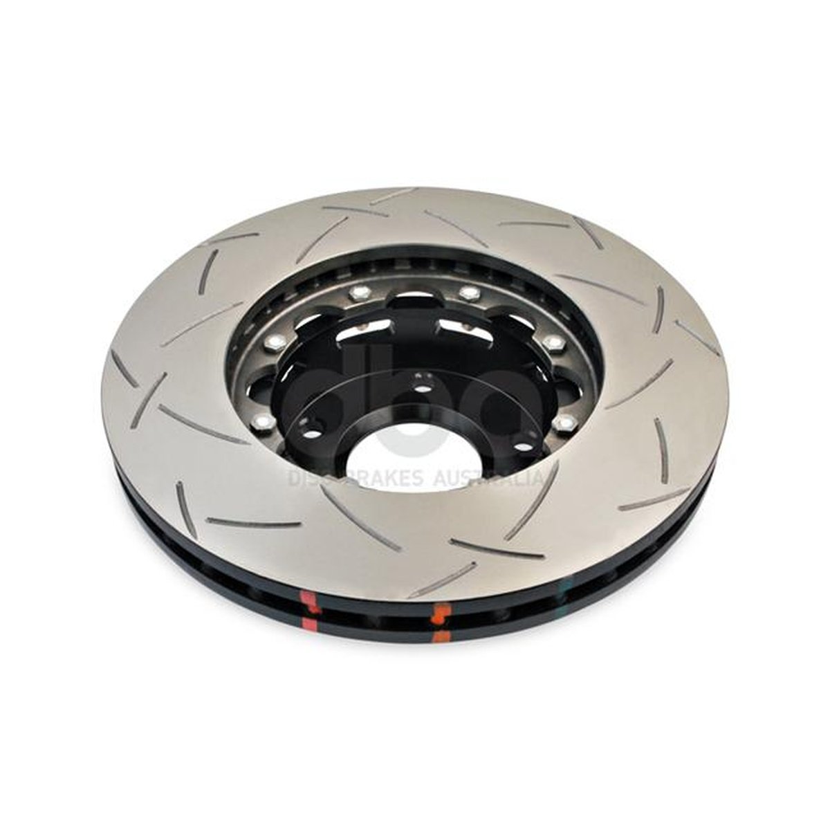 DBA T3 5000 Slotted 2Pc Brake Rotor Pair 296mm Front DBA5040BLKS