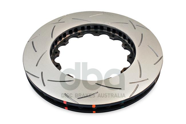 DBA T3 5000 Slotted Replacement Brake Rotor Pair 328mm Front DBA5046.1S