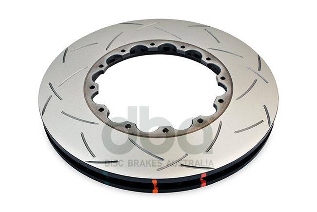 DBA T3 5000 Slotted Replacement Brake Rotor Pair 328mm Front DBA5046.1S