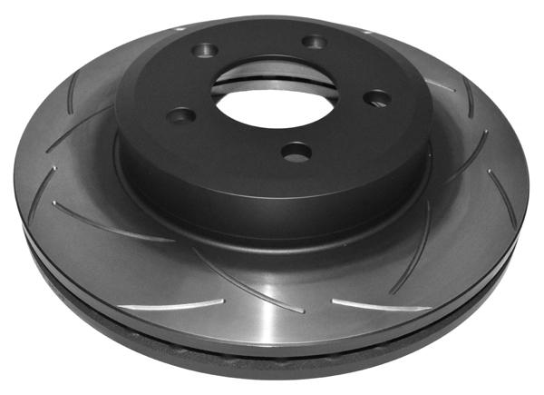 DBA T2 Slotted Brake Rotor Single 292mm Rear DBA2621S