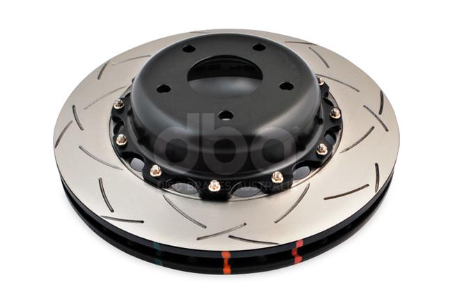 DBA T3 5000 Slotted 2Pc Brake Rotor Single 343mm Front DBA5055BLKS