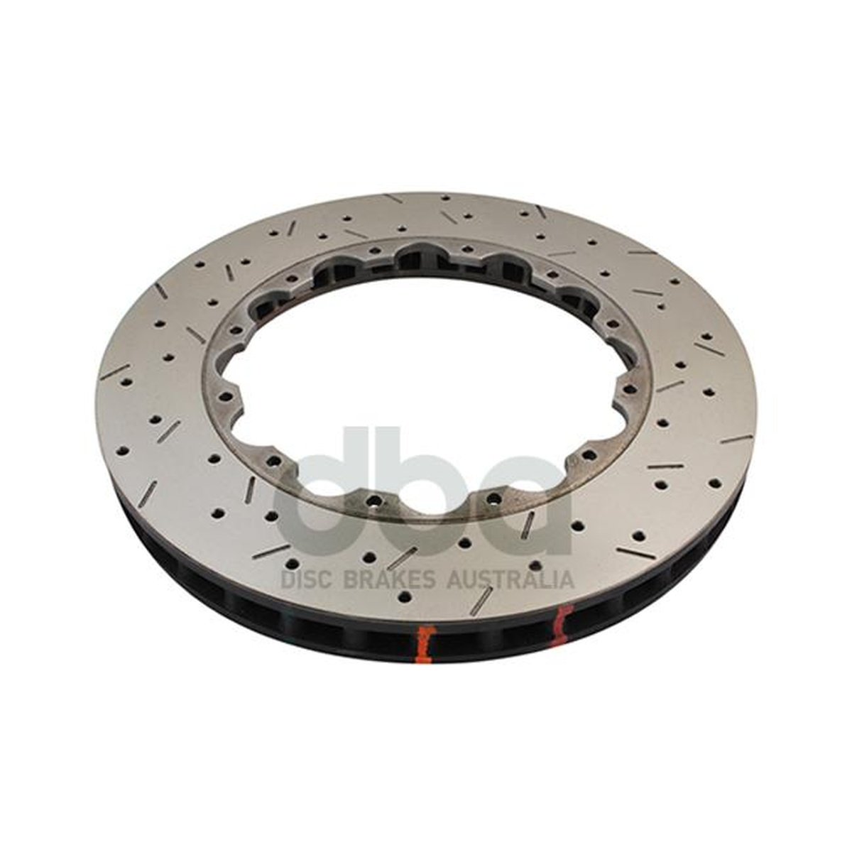 DBA HD 5000 Drilled Slotted Replacement Brake Rotor Pair 350mm Front DBA52018.1XS