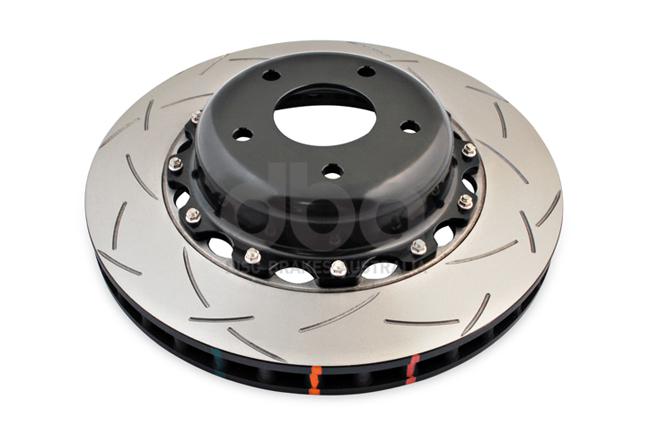 DBA T3 5000 Slotted 2Pc Brake Rotor Pair 350mm Front DBA52018BLKS