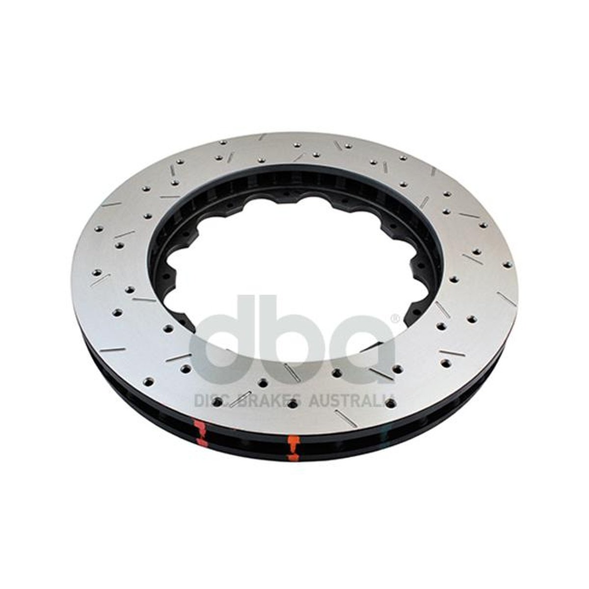 DBA HD 5000 Drilled Slotted Replacement Brake Rotor Single 362mm Front DBA52024.1XS