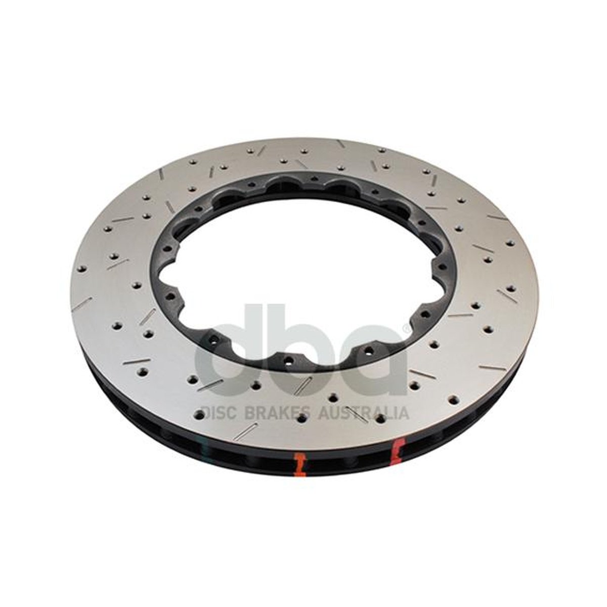 DBA HD 5000 Drilled Slotted Replacement Brake Rotor Pair 362mm Front DBA52024.1XS