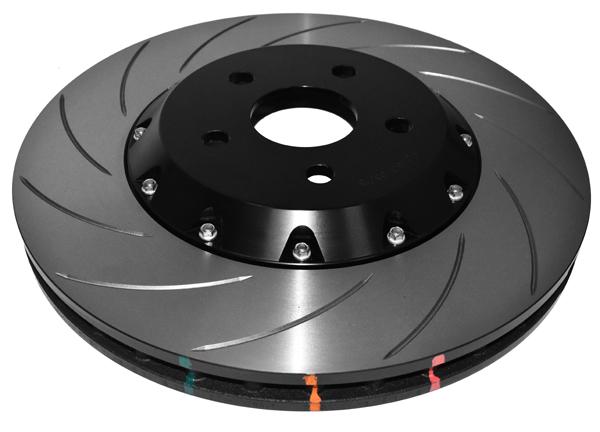 DBA T3 5000 Slotted 2Pc Brake Rotor 367mm Front LH DBA52066BLKCSL